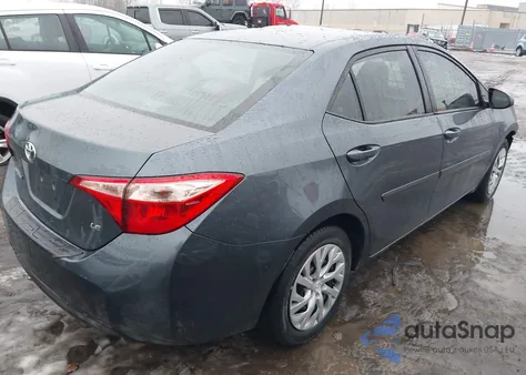2019 Toyota Corolla Le z USA, uszkodzony, nr VIN 2T1BURHE6KC198545